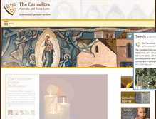 Tablet Screenshot of carmelites.org.au