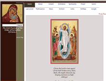 Tablet Screenshot of carmelites.ie