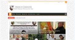 Desktop Screenshot of carmelites.com