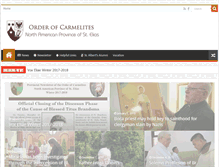Tablet Screenshot of carmelites.com